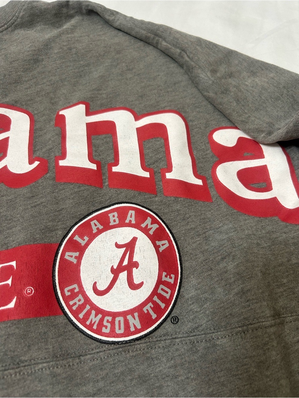 Knights Apparel Alabama Crimson Tide L Long Sleeve  Women’s Collegiate Oversized - Picture 11 of 14